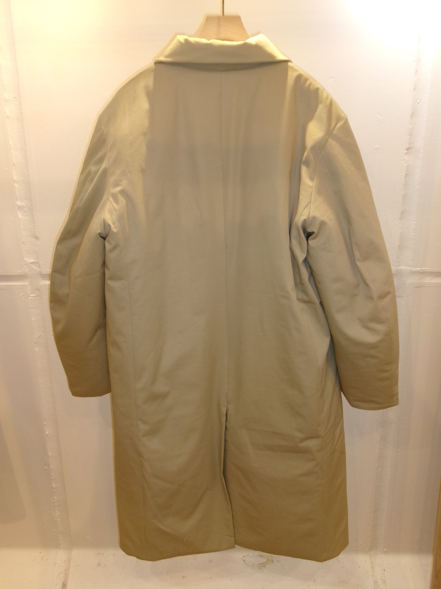 FUJI COTTON TWIL PADET COAT-BEIGE-