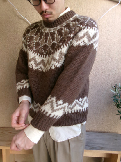 Cocoa Snow Knit