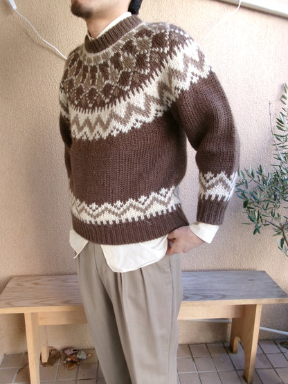 Cocoa Snow Knit