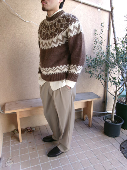 Cocoa Snow Knit