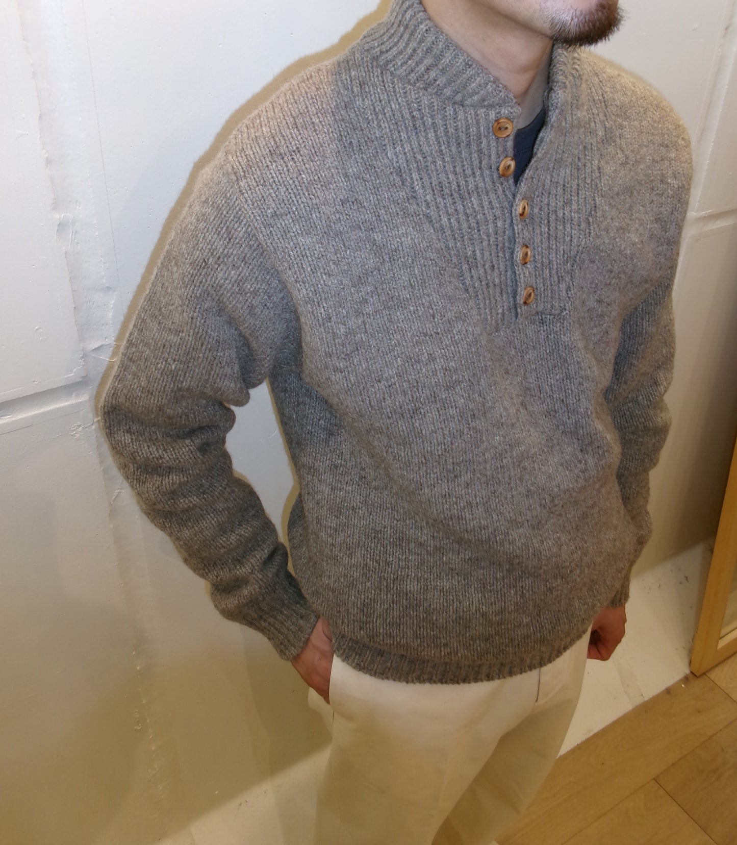 royal gray knit