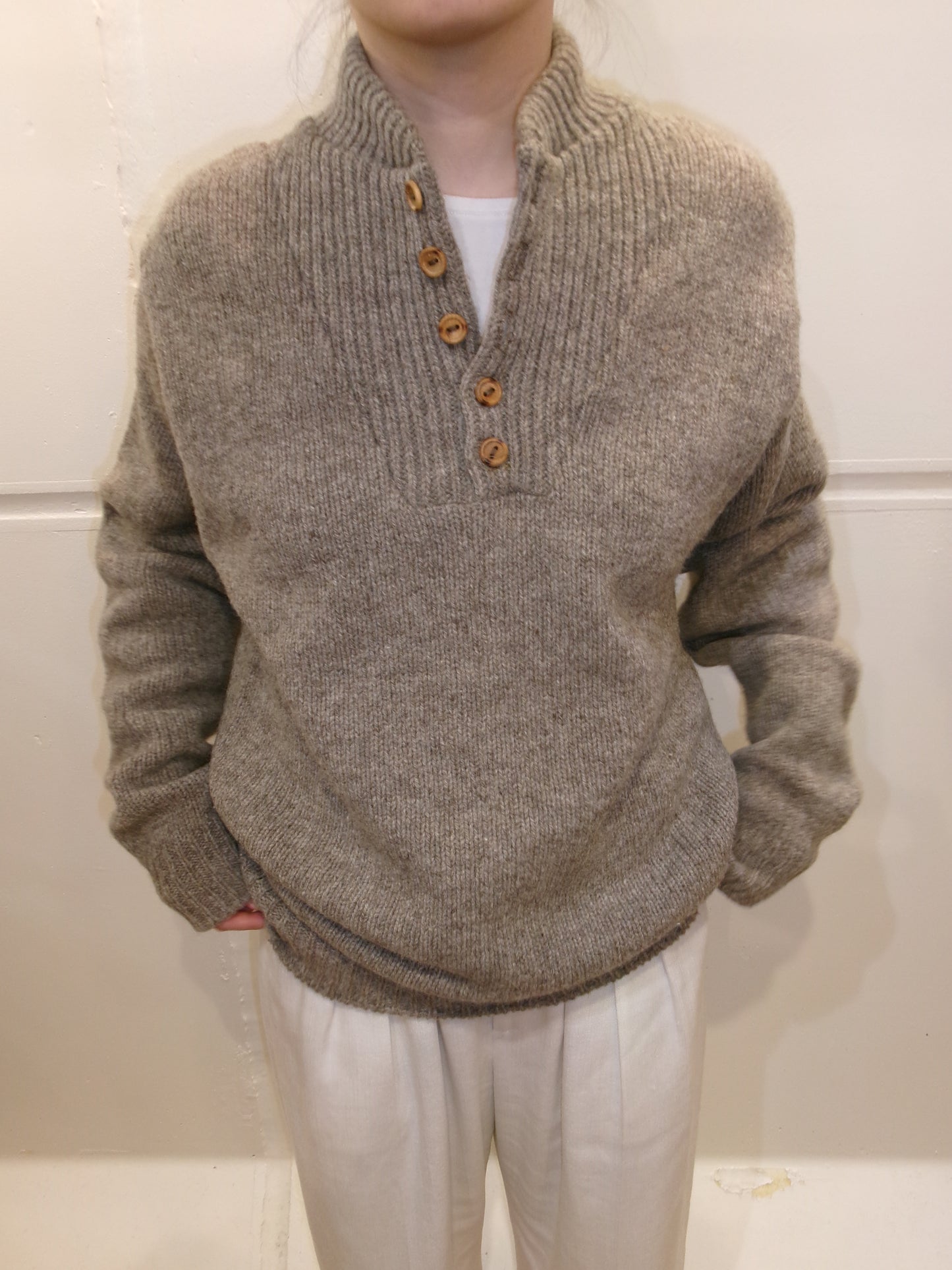 royal gray knit