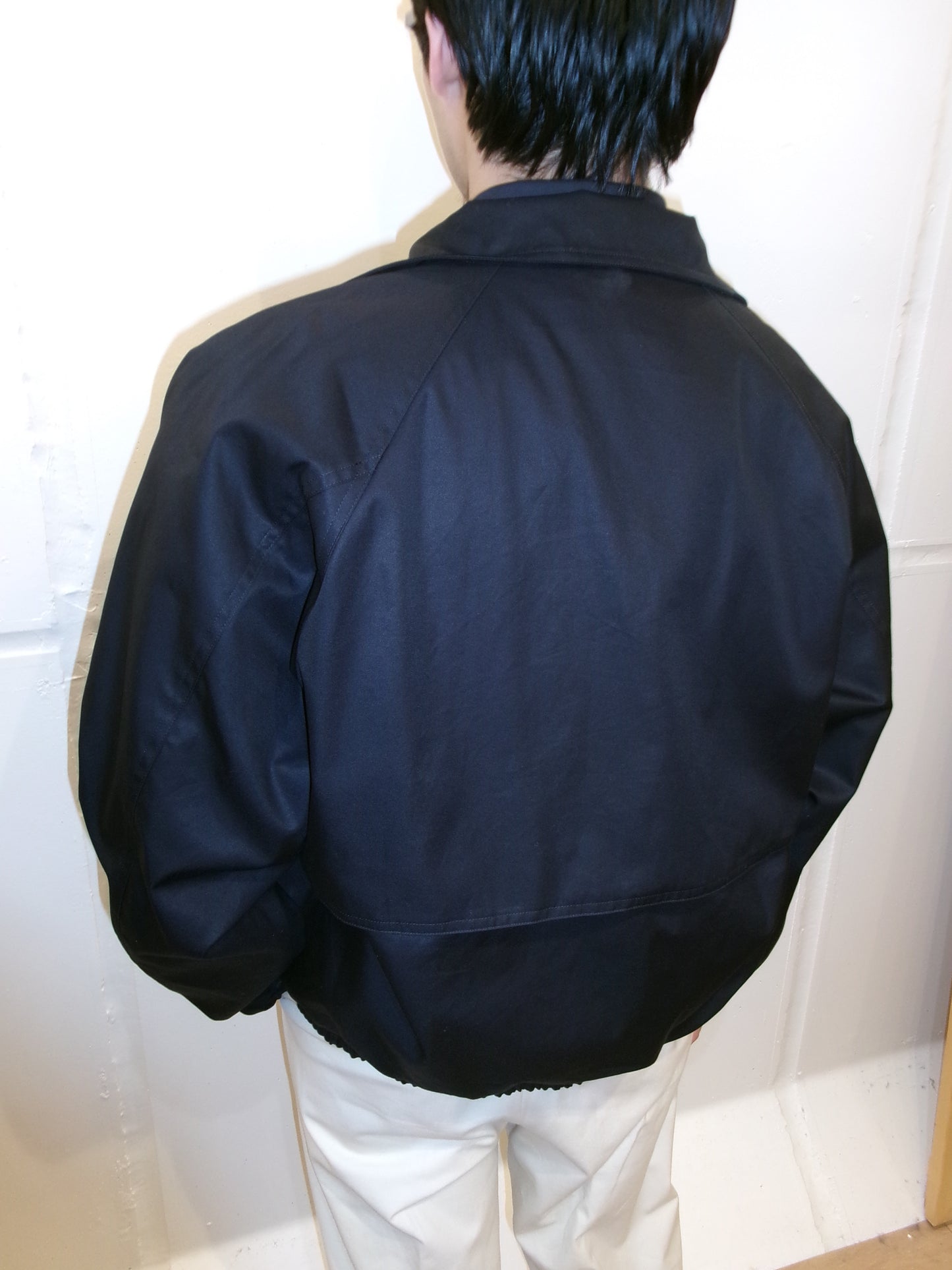 FUJI COTTON RAGLAN MOUNTAIN JACKET-BLACK-