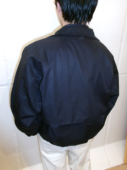 FUJI COTTON RAGLAN MOUNTAIN JACKET-BLACK-