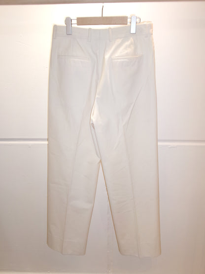 JIL SANDER Cream Trousers