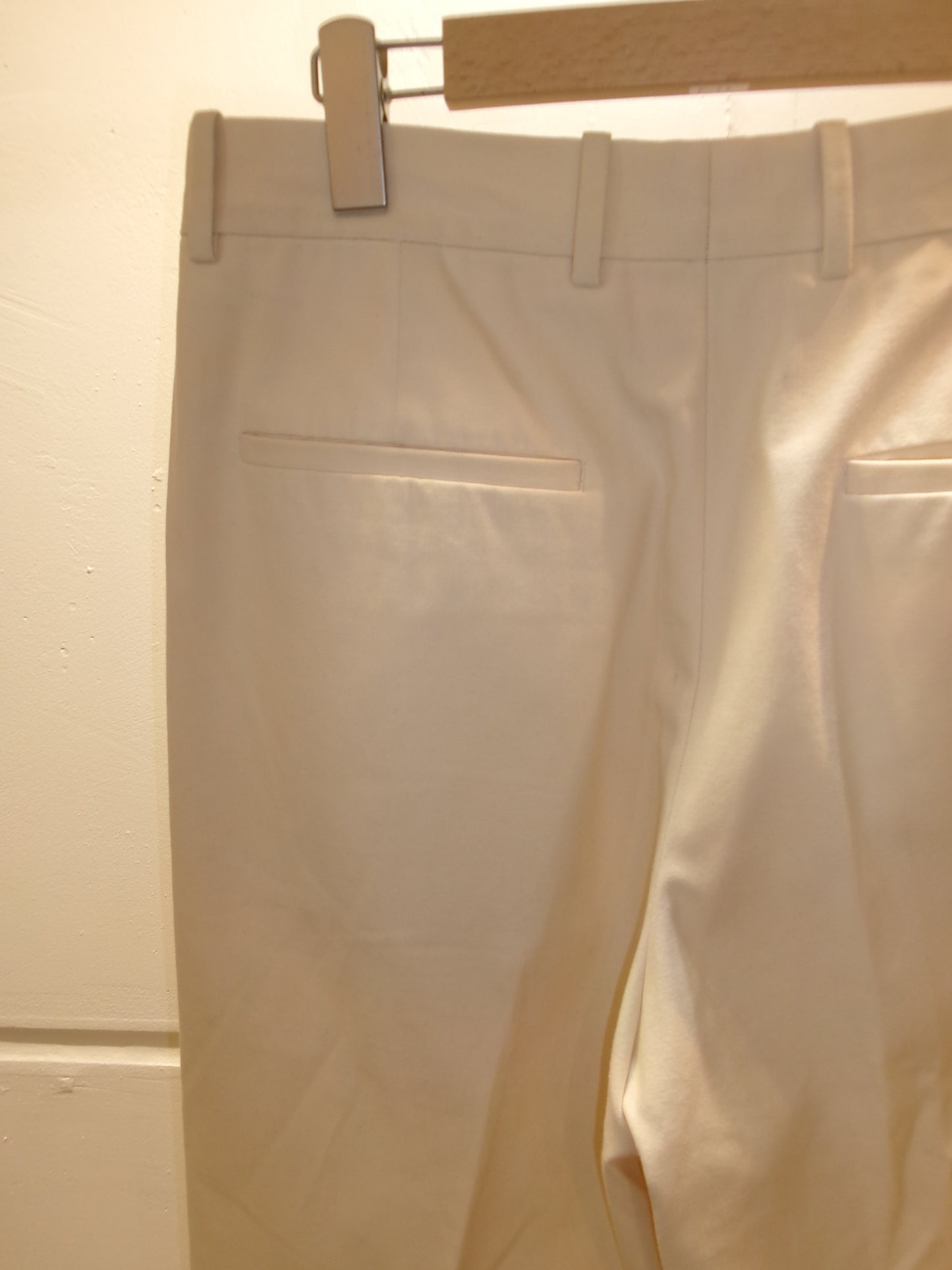 JIL SANDER Cream Trousers