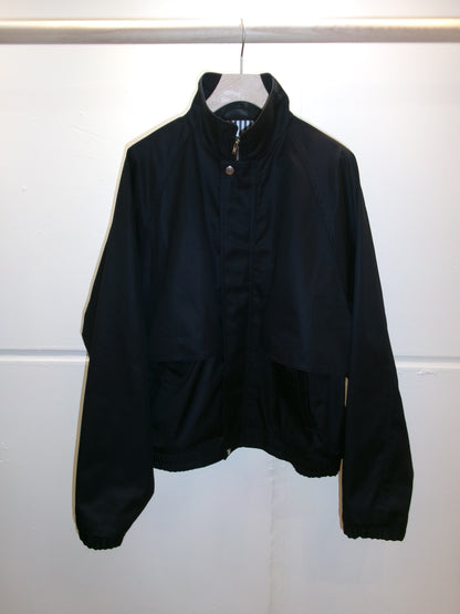 FUJI COTTON RAGLAN MOUNTAIN JACKET-BLACK-