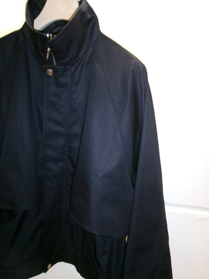 FUJI COTTON RAGLAN MOUNTAIN JACKET-BLACK-