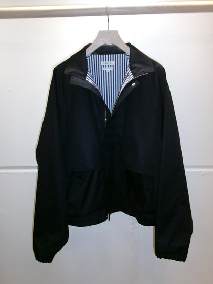 FUJI COTTON RAGLAN MOUNTAIN JACKET-BLACK-
