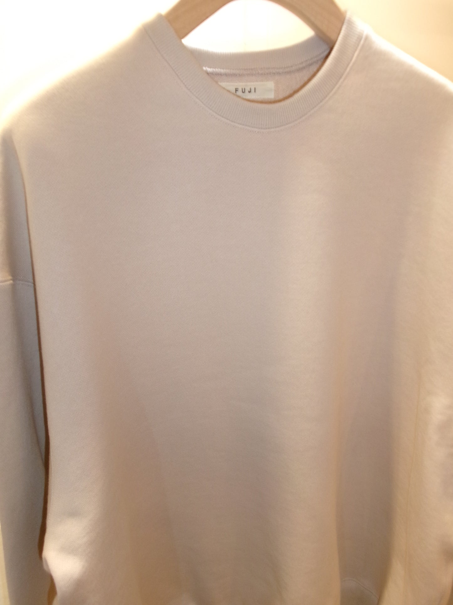 FUJI CREW NECK SWEAT- PINK-
