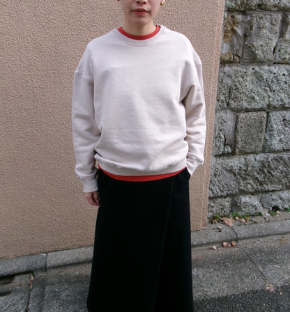 FUJI CREW NECK SWEAT- PINK-