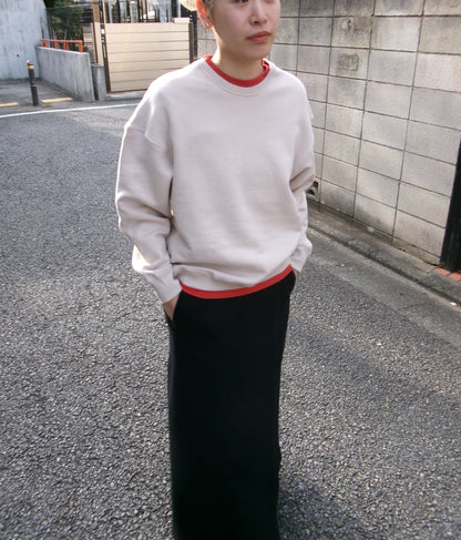 FUJI CREW NECK SWEAT- PINK-