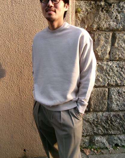 FUJI CREW NECK SWEAT- PINK-