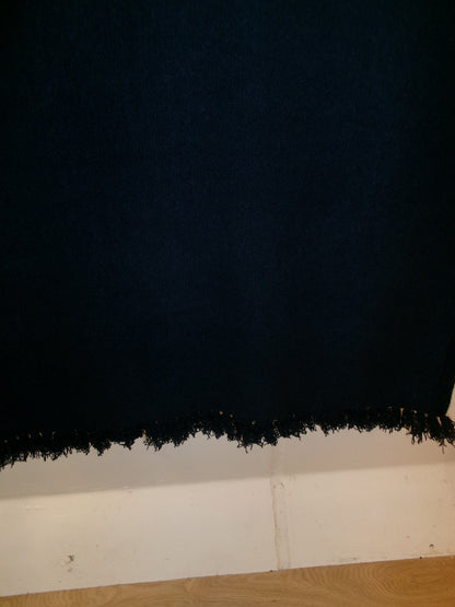 FUJI WHITE CASHMERE STALL-NAVY-