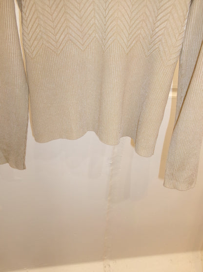 Vintage Beige Turtleneck
