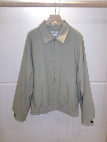 FUJI COTTON SILK RAGLAN BLOUSON -OLIVE-