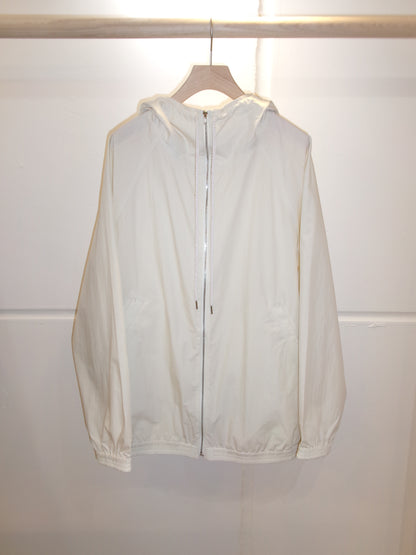 FUJI COTTON NYLON MOUNTAIN PARKA -IVORY-