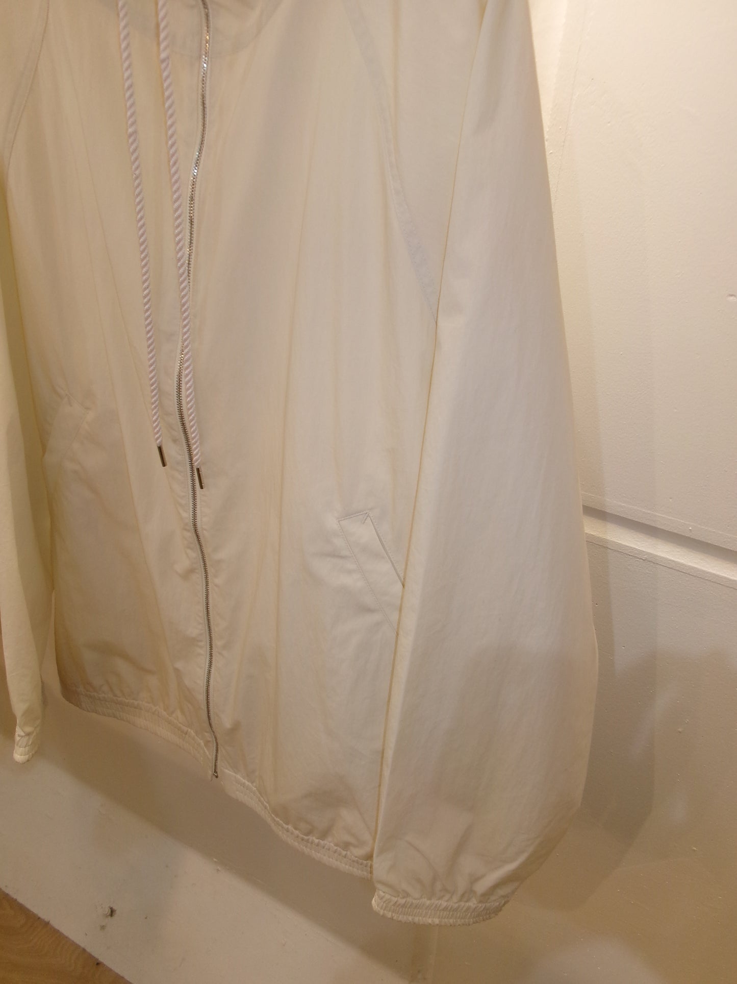 FUJI COTTON NYLON MOUNTAIN PARKA -IVORY-