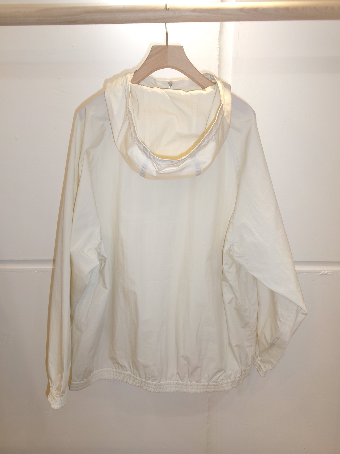 FUJI COTTON NYLON MOUNTAIN PARKA -IVORY-