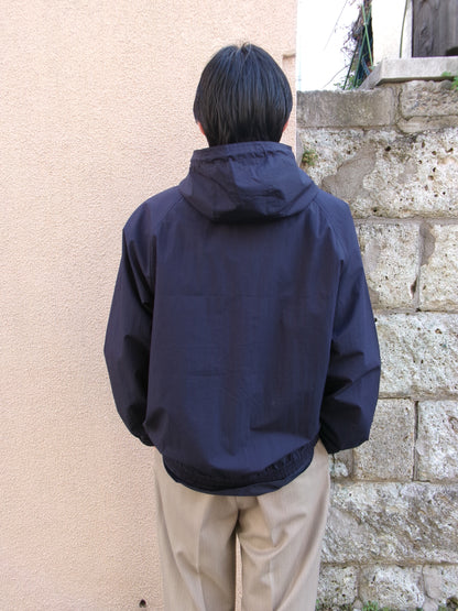 FUJI COTTON NYLON MOUNTAIN PARKA -NAVY-