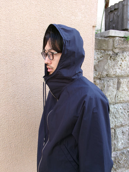 FUJI COTTON NYLON MOUNTAIN PARKA -NAVY-