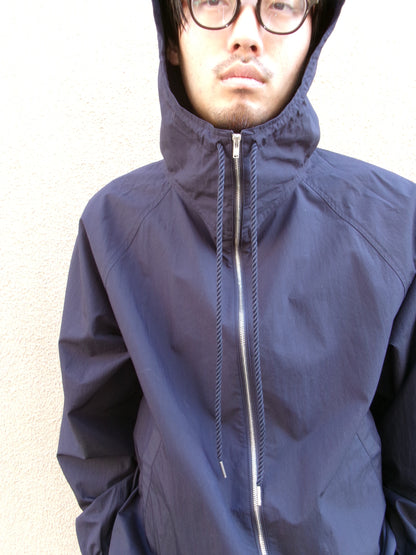 FUJI COTTON NYLON MOUNTAIN PARKA -NAVY-