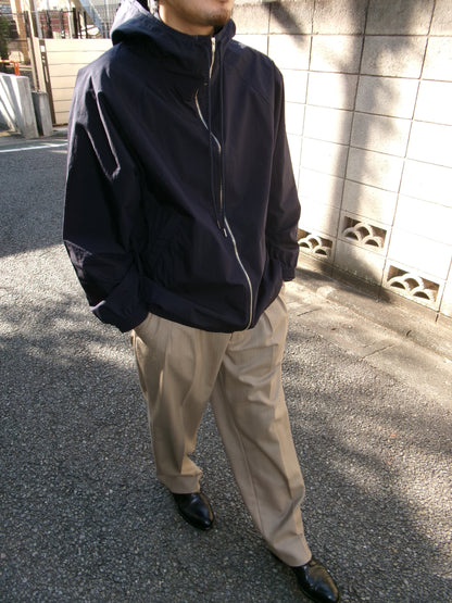 FUJI COTTON NYLON MOUNTAIN PARKA -NAVY-