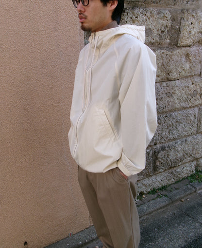 FUJI COTTON NYLON MOUNTAIN PARKA -IVORY-