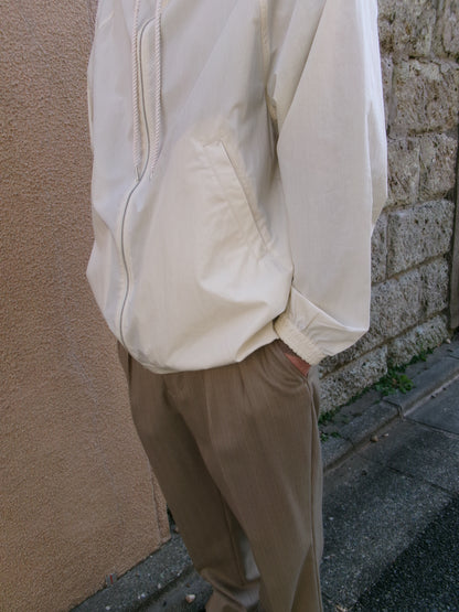 FUJI COTTON NYLON MOUNTAIN PARKA -IVORY-