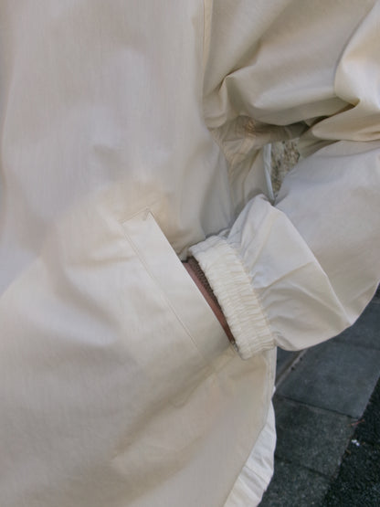 FUJI COTTON NYLON MOUNTAIN PARKA -IVORY-