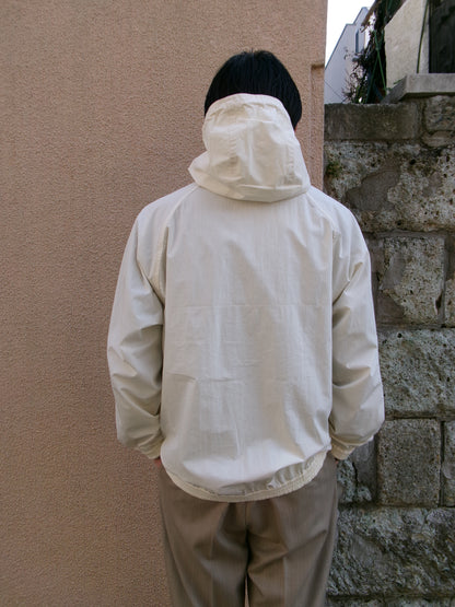 FUJI COTTON NYLON MOUNTAIN PARKA -IVORY-