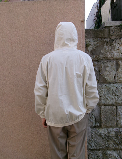 FUJI COTTON NYLON MOUNTAIN PARKA -IVORY-
