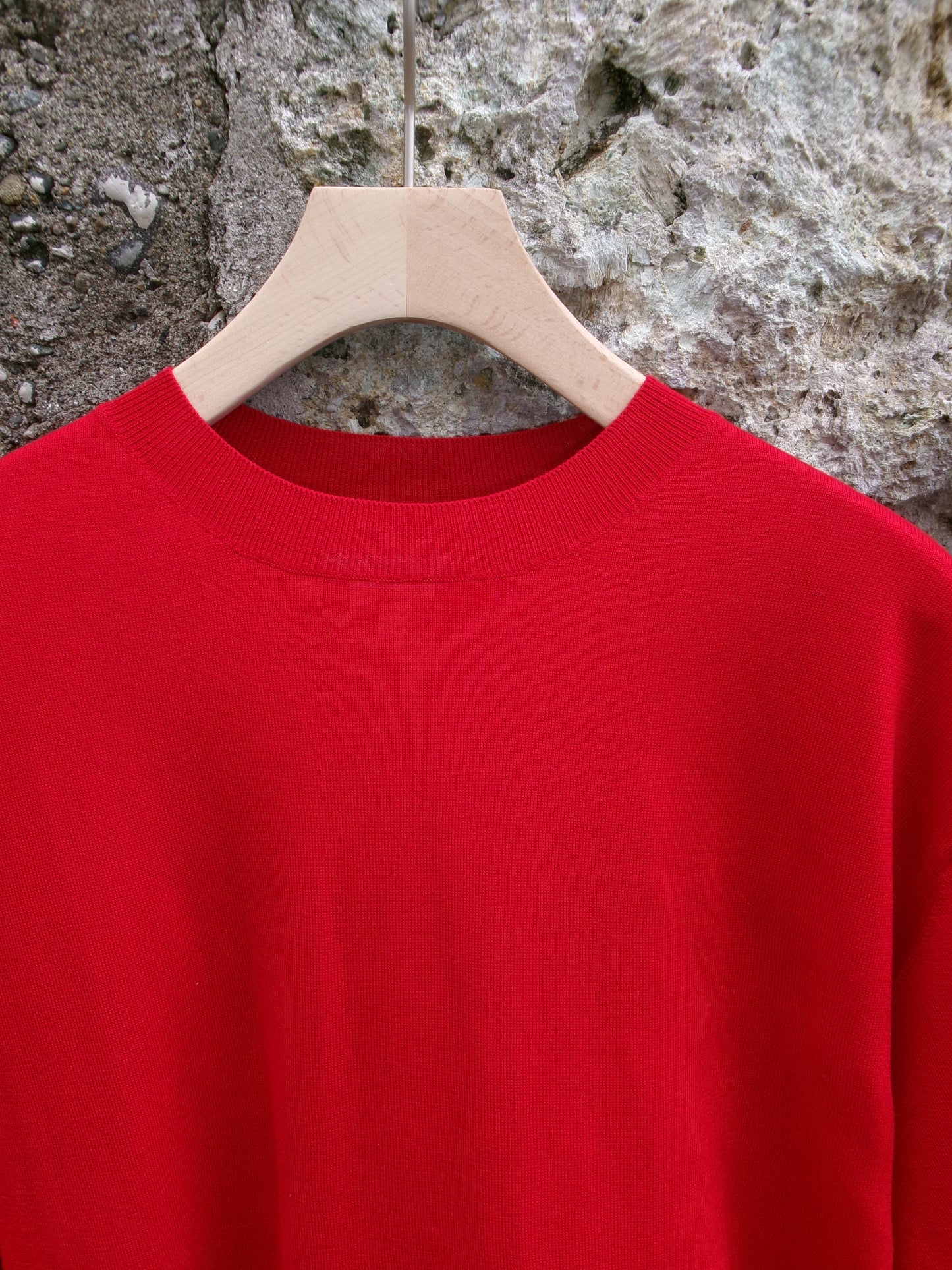 FUJI SILK CASHMERE S/S KNIT-Men-