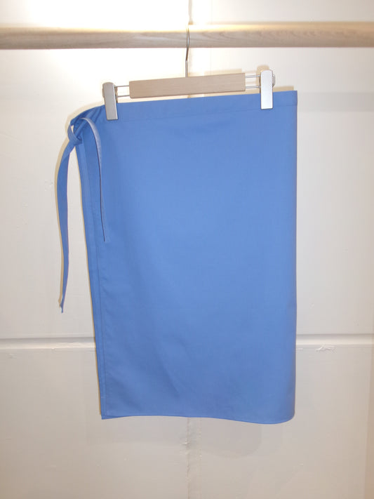 FUJI OXFORD WRAP SKIRT