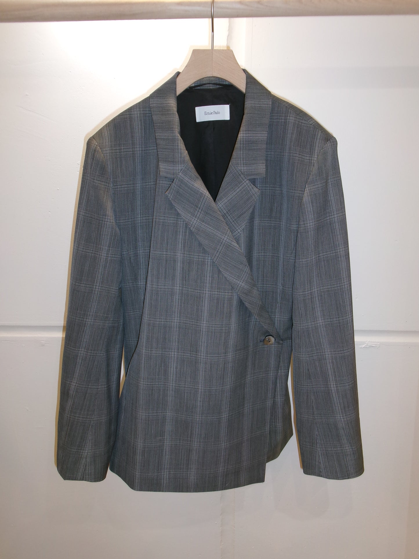 Ernie Palo Wool Check Jacket