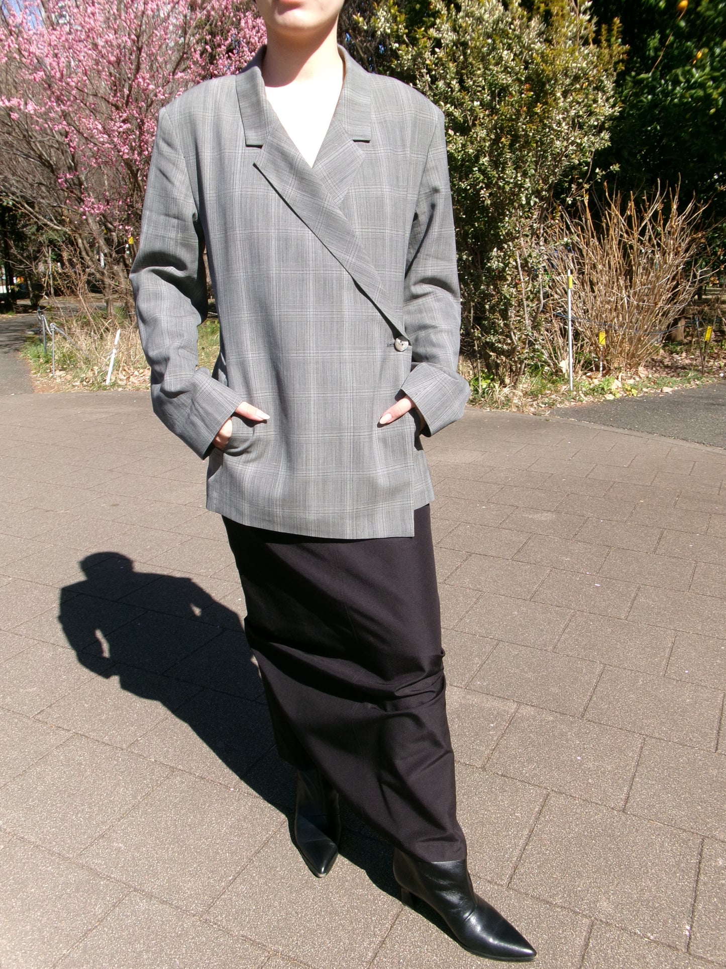 Ernie Palo Wool Check Jacket