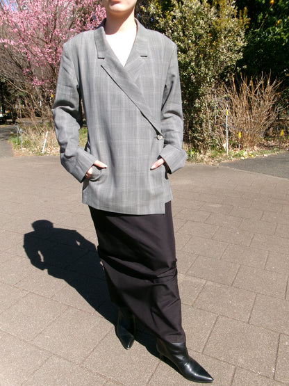 Ernie Palo Wool Check Jacket