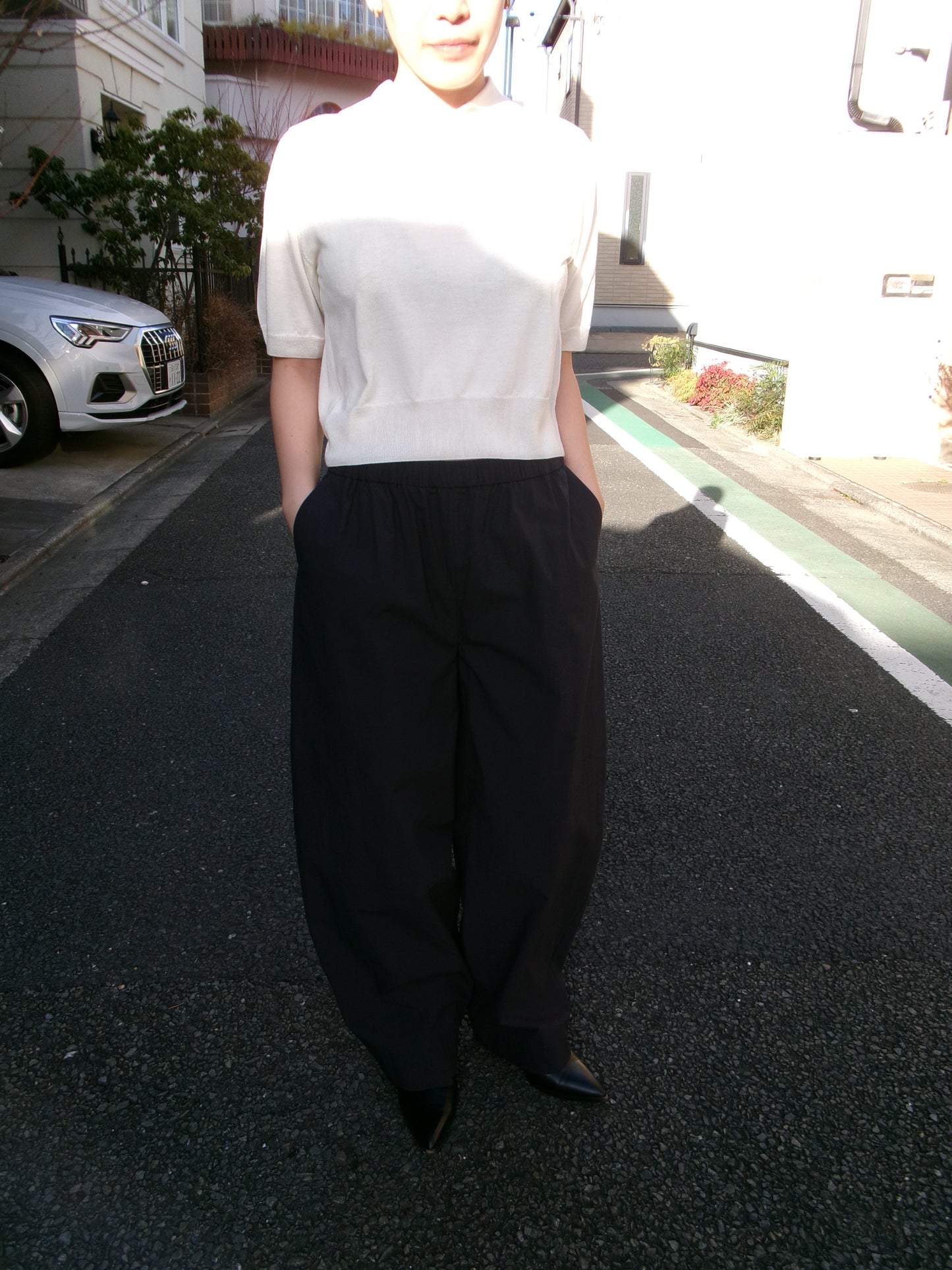FUJI COTTON BALLOON PANTS