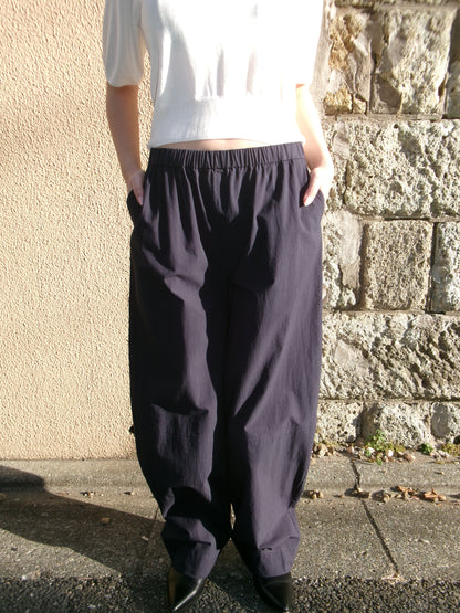 FUJI COTTON BALLOON PANTS