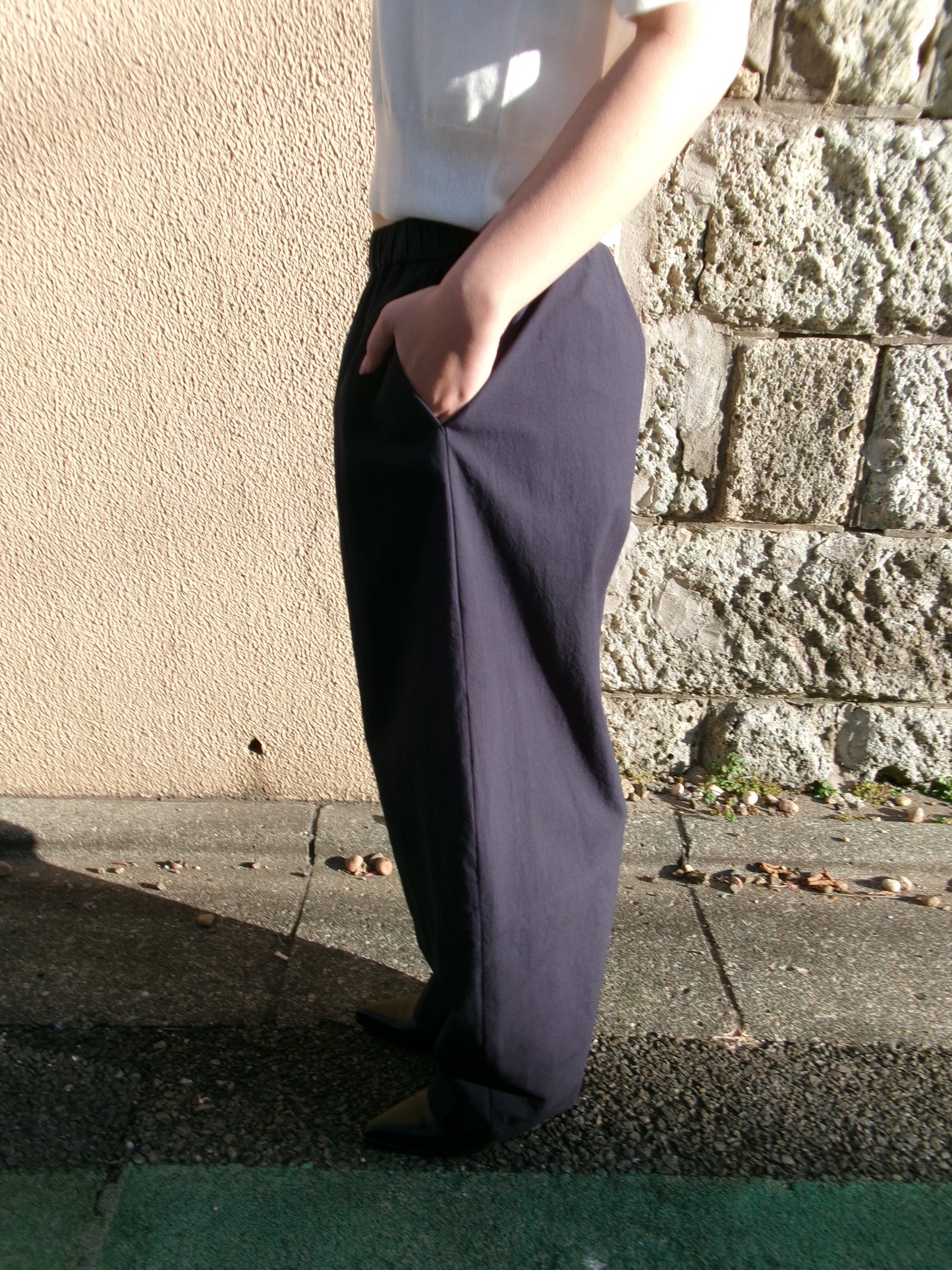 FUJI COTTON BALLOON PANTS