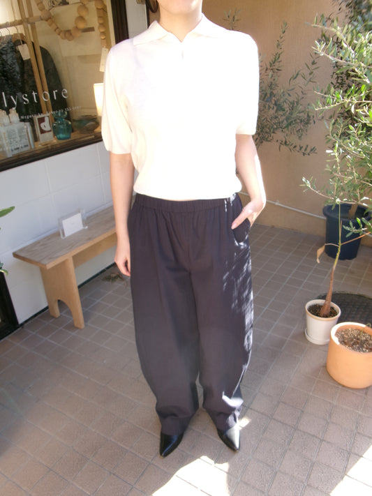 FUJI COTTON BALLOON PANTS