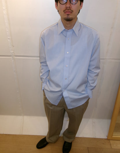 Cale Blue Regular Collar Shirt