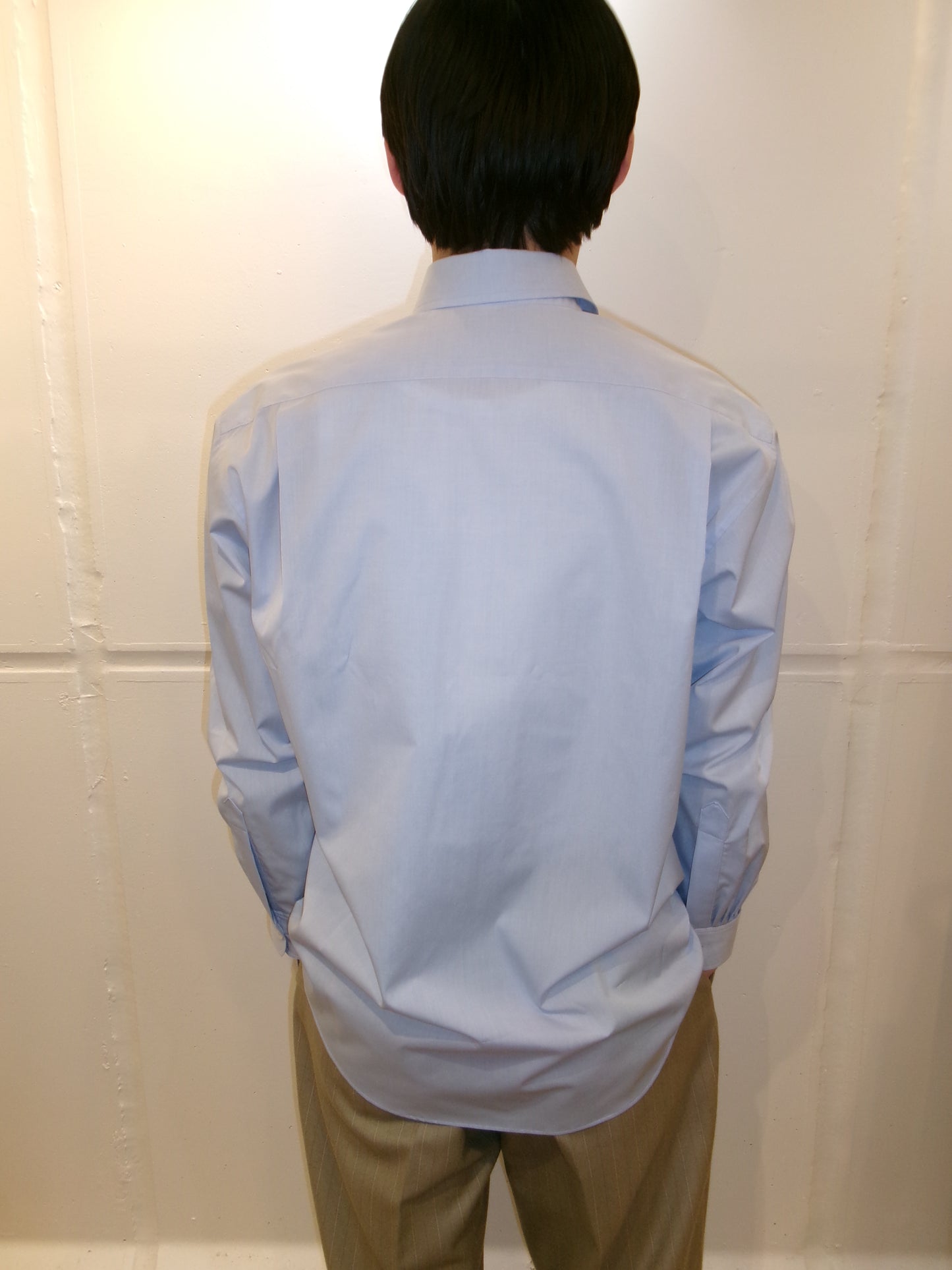 Cale Blue Regular Collar Shirt