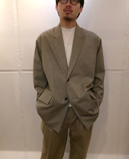 Cale Tropical Wool Tailored Jacket