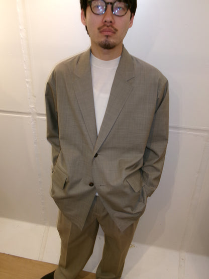 Cale Tropical Wool Tailored Jacket