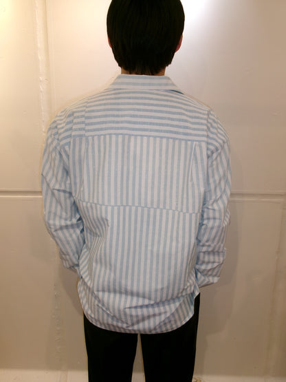 Cale Indigo Print Skipper Shirt