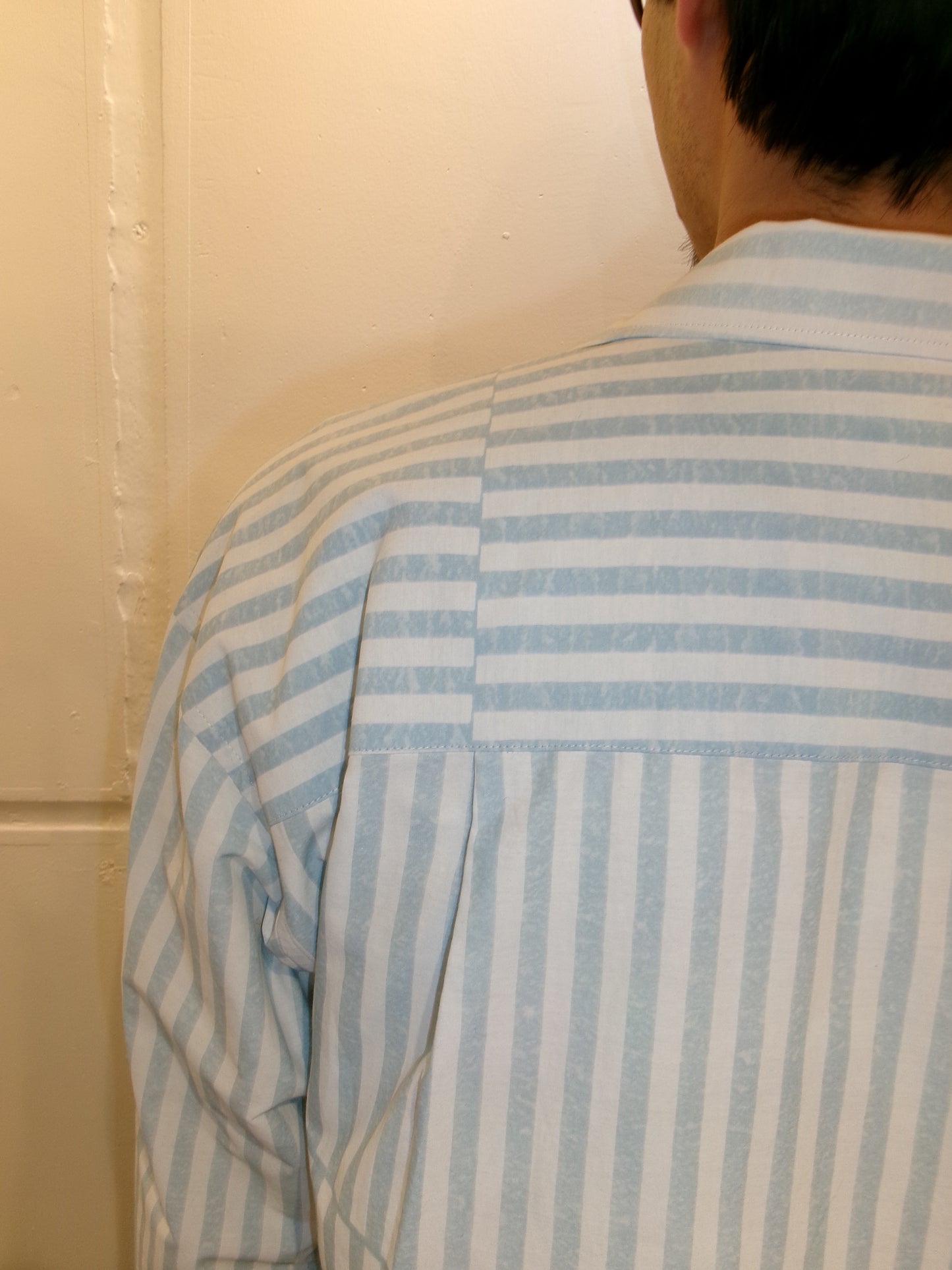 Cale Indigo Print Skipper Shirt