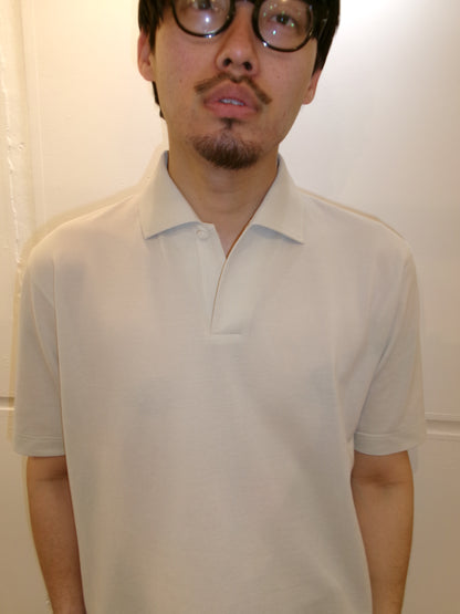 Cale Supima Kanoko One Button Polo