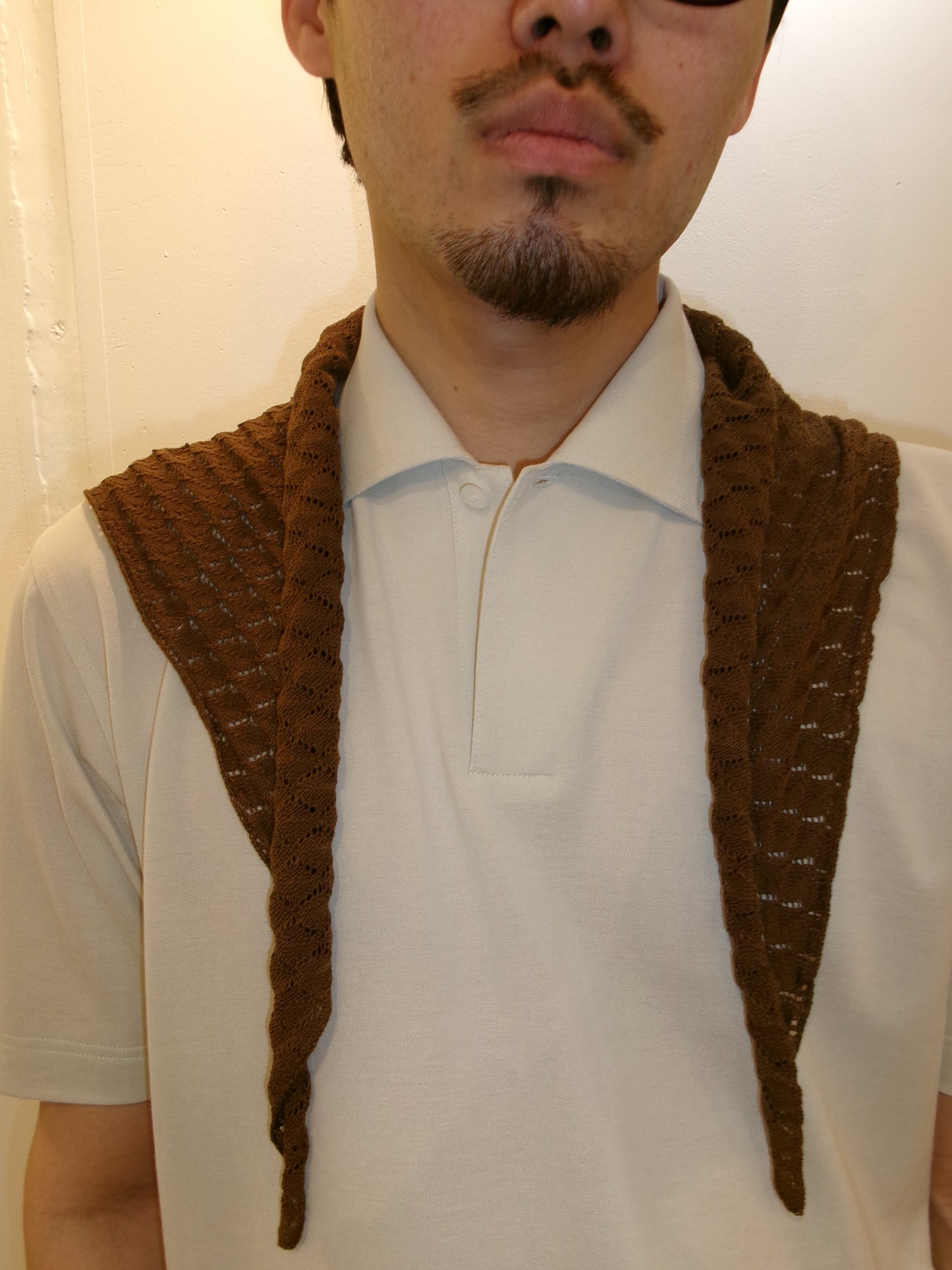 Cale Supima Kanoko One Button Polo