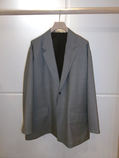 Cale Tropical Wool Tailored Jacket